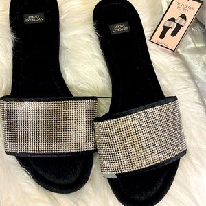 Wedding or Prom Dance shoes Victoria’s Secret glamorous shoes/slippers/sandals